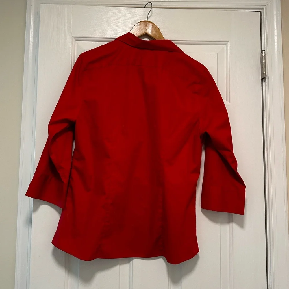 Lands’ End Wrinkle Free Button Down Shirt - Picture 2 of 4